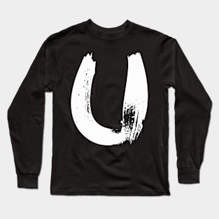 Letter U Long Sleeve T-Shirt